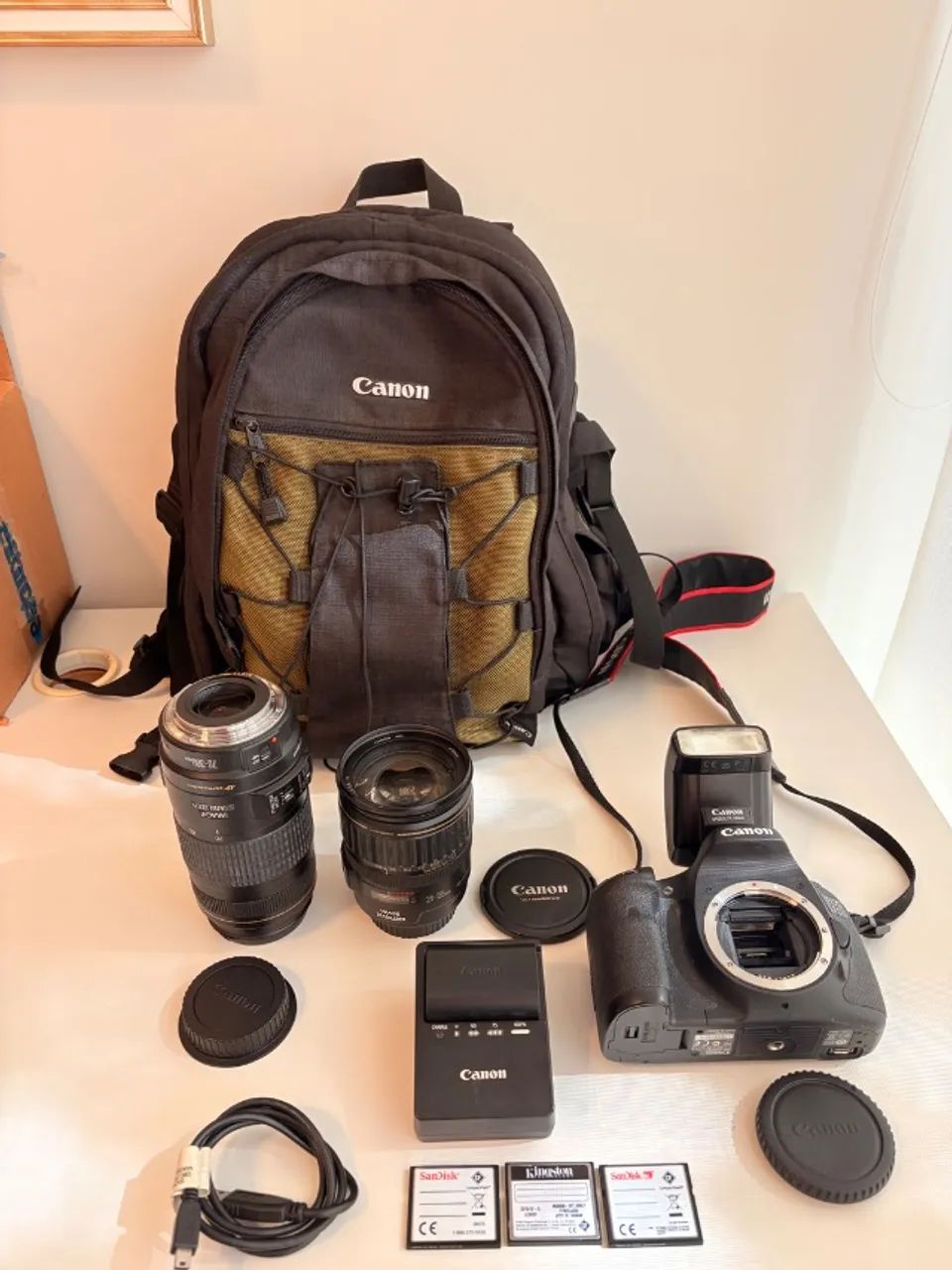 Kit Câmera Canon Eos 7d, 11.231 Clics.  - Foto 2