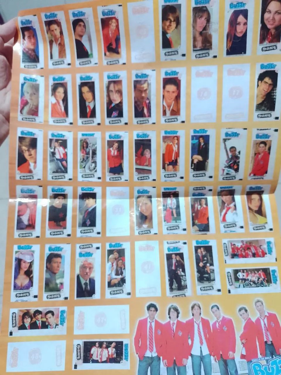 Álbum de figurinhas Rebelde RBD  - Foto 4