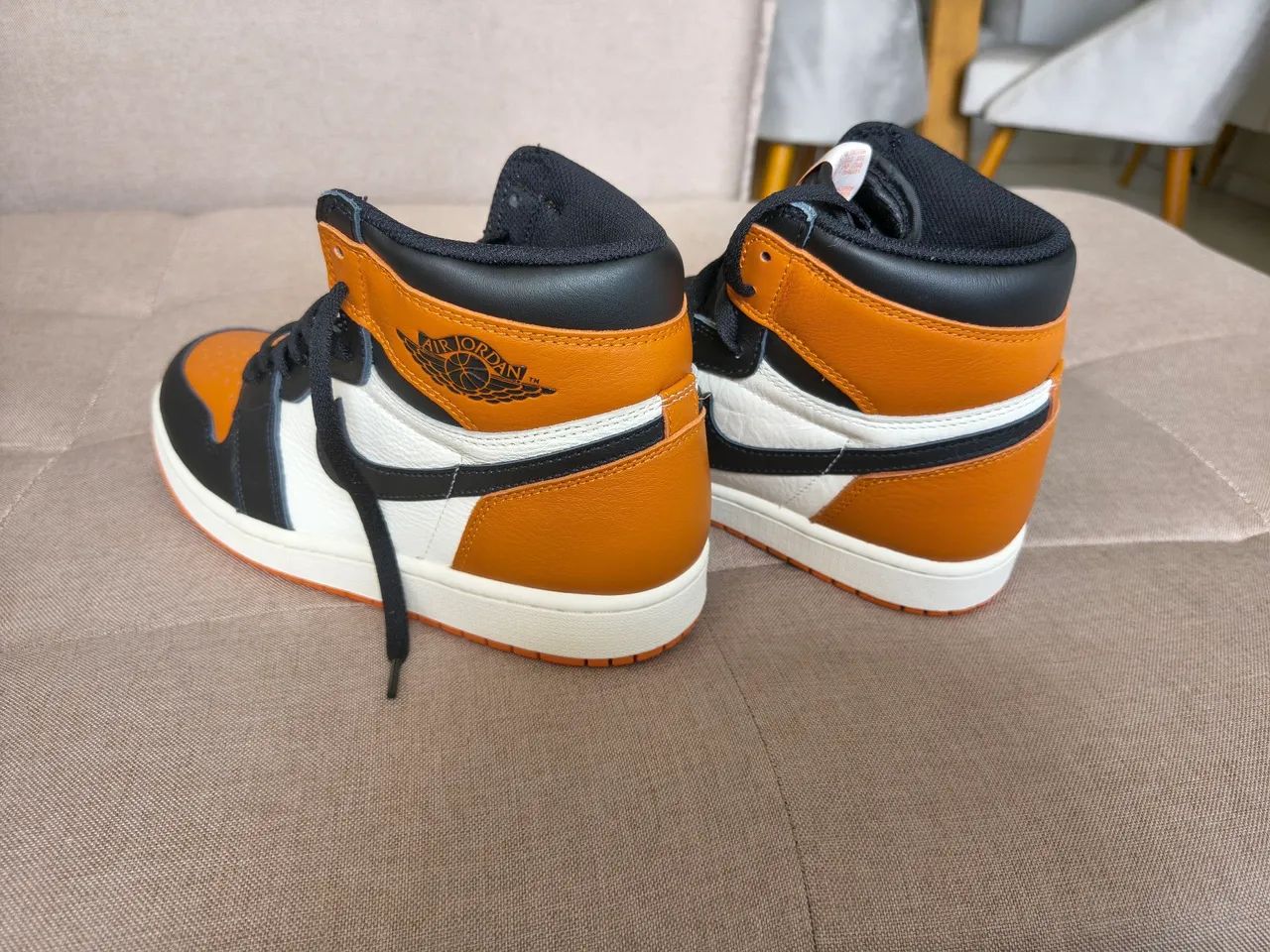 Vendo Tênis original Nike Air Jordan 1 OG Retro High Shattered Backboard  - Foto 4