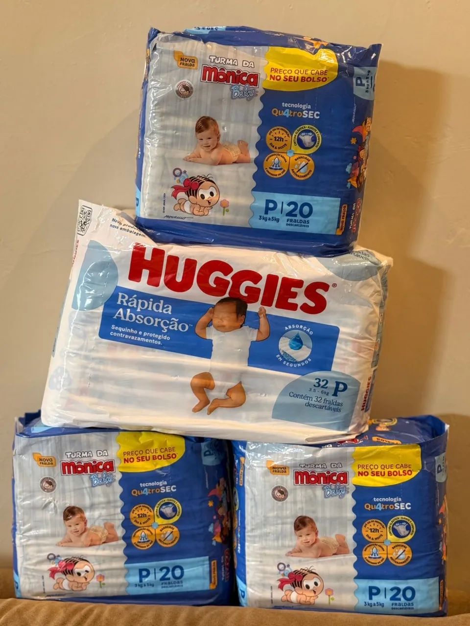 Fraldas Huggies e turma da Mônica  - Foto 2