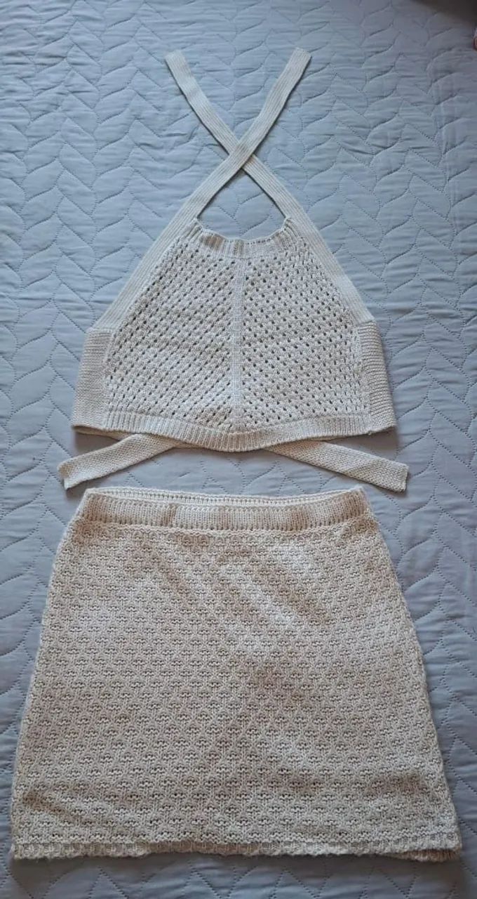 Conjunto de saia e top - Garage P