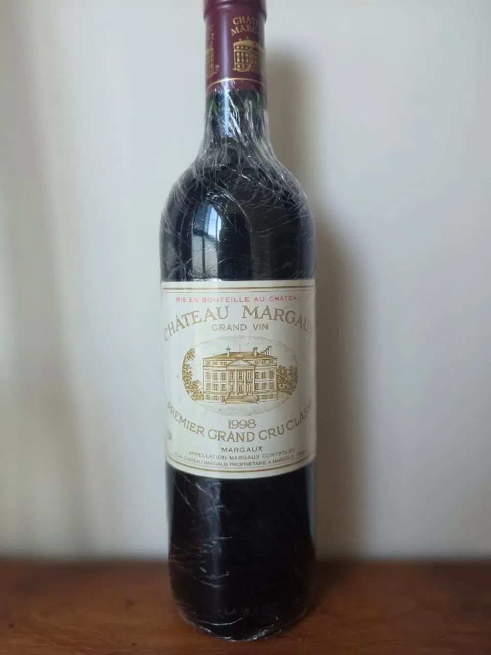 Chateau Margaux 1998 Vinho - Gastronomia e Hotelaria - Jardim