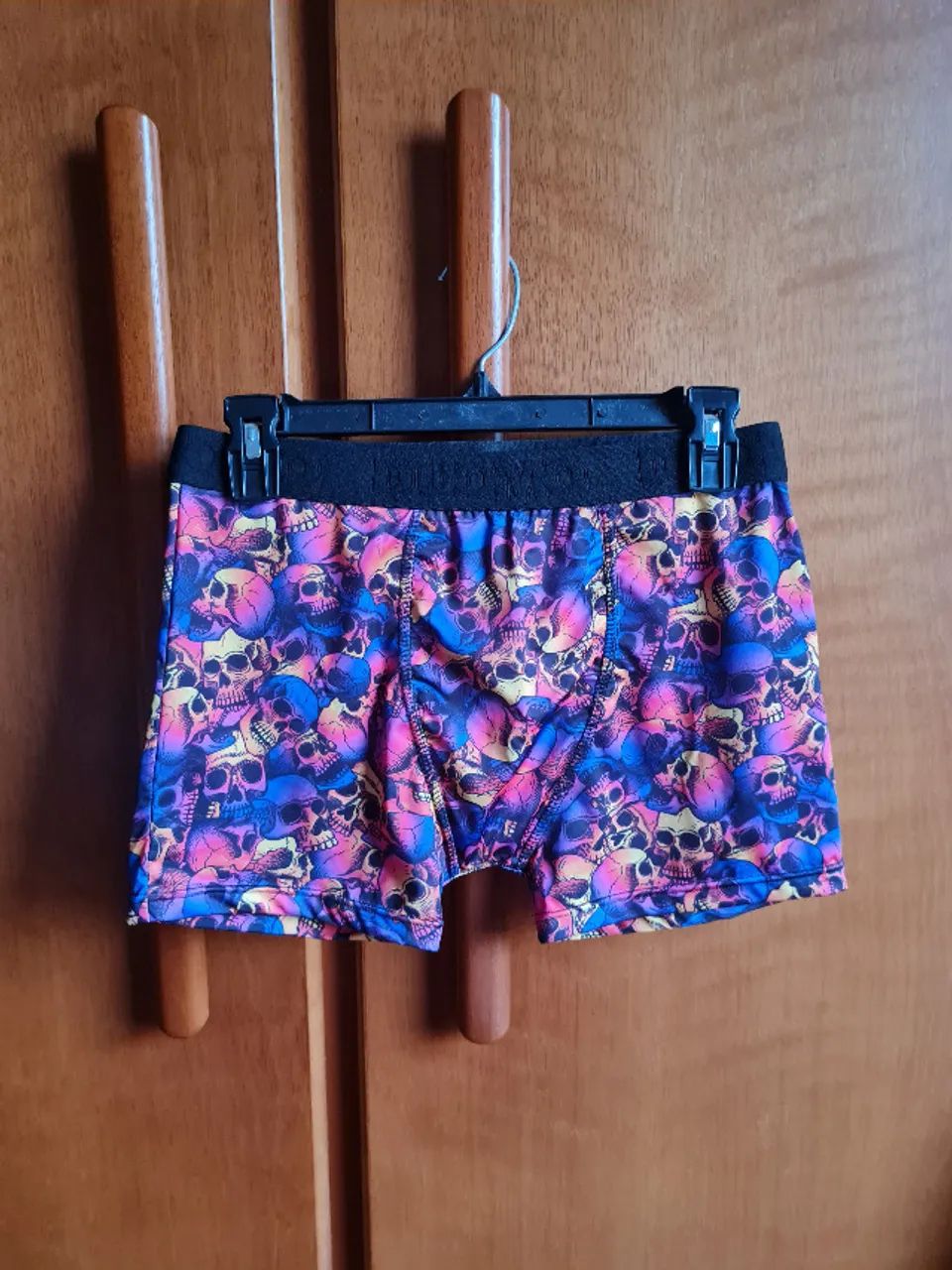 [NUNCA USADA] Cueca Boxer Duomo Caveira - Foto 4