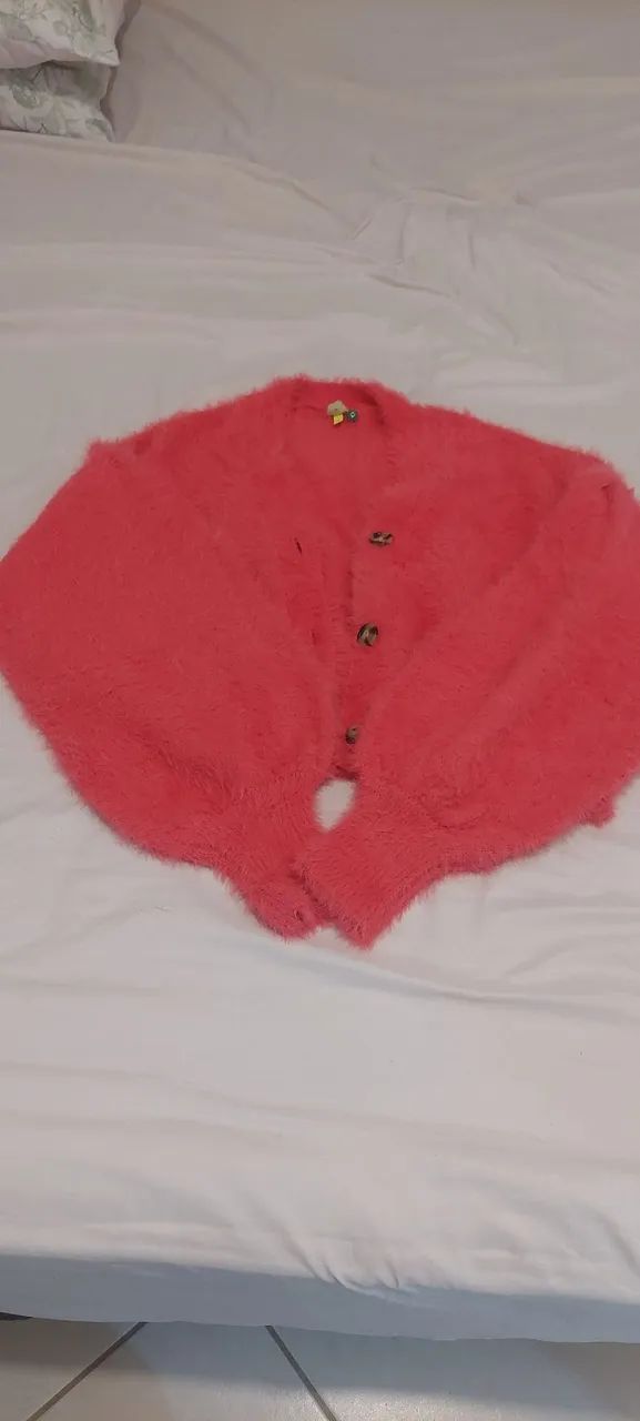 Cardigan de lã FARM - Foto 2