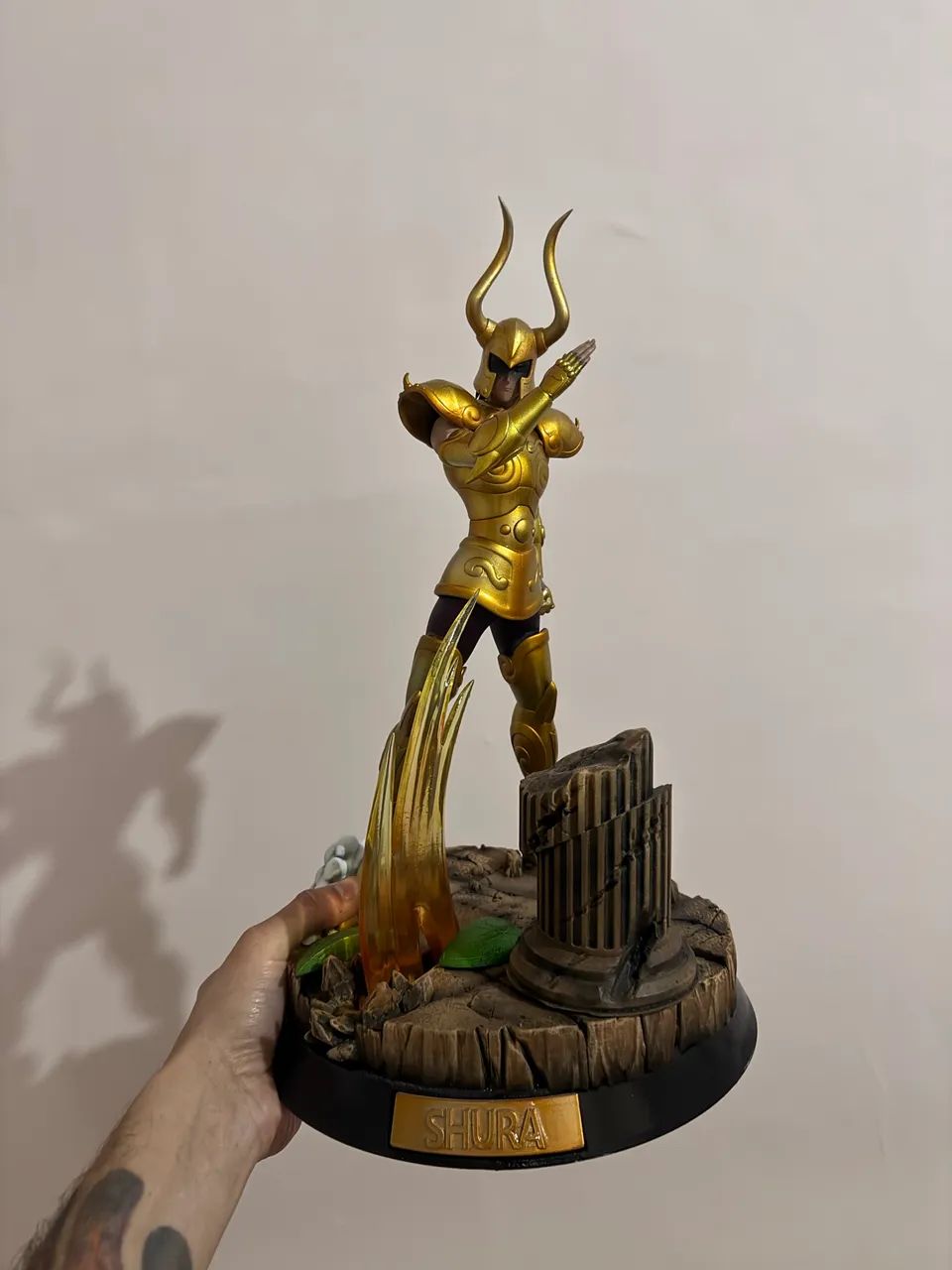 estatua cavaleiros do zodiaco  - Foto 4