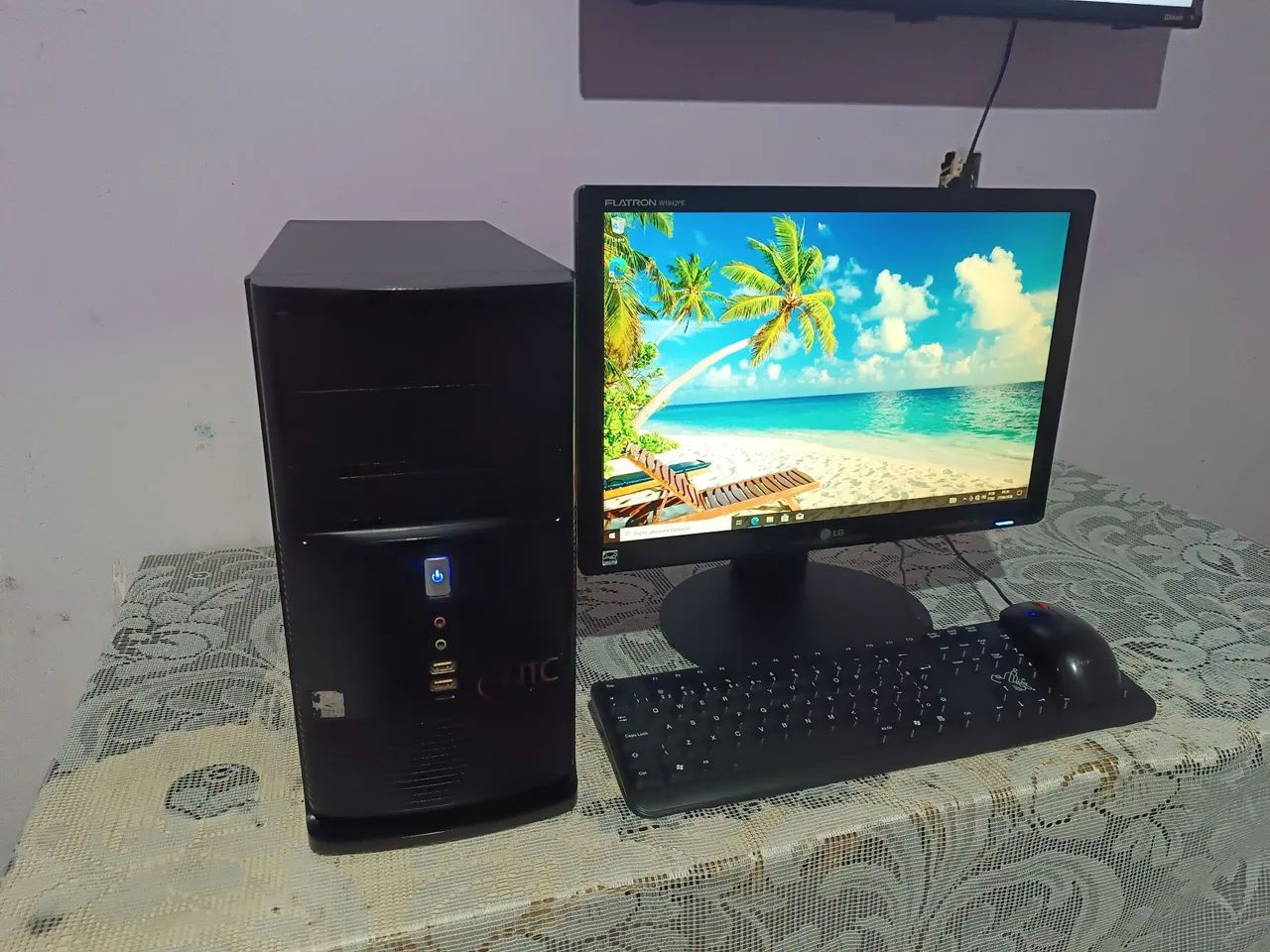 Complete PC with i3 Processor, 4GB RAM, Accepts Guarantee Card, USD 520