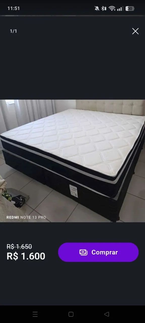 CAMA BOX CASAL - Foto 2