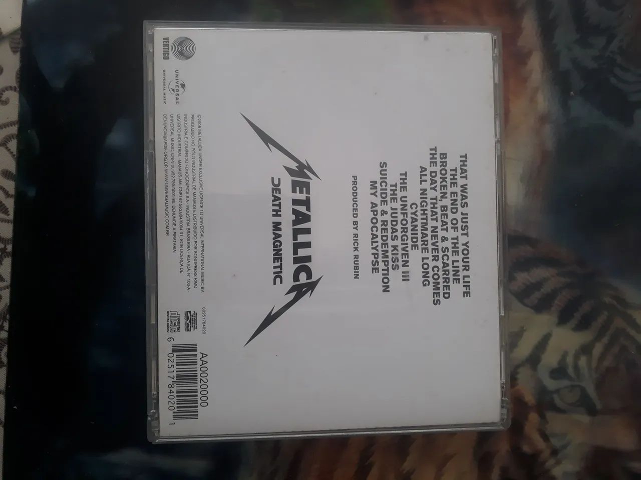 CD METALICA DEATH MAGNETC - Foto 2