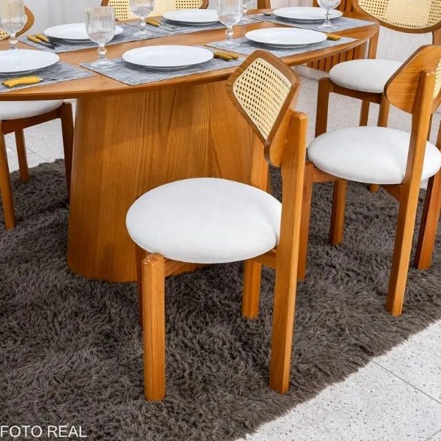 sala mesa de jantar com 6 cadeiras  - Foto 3