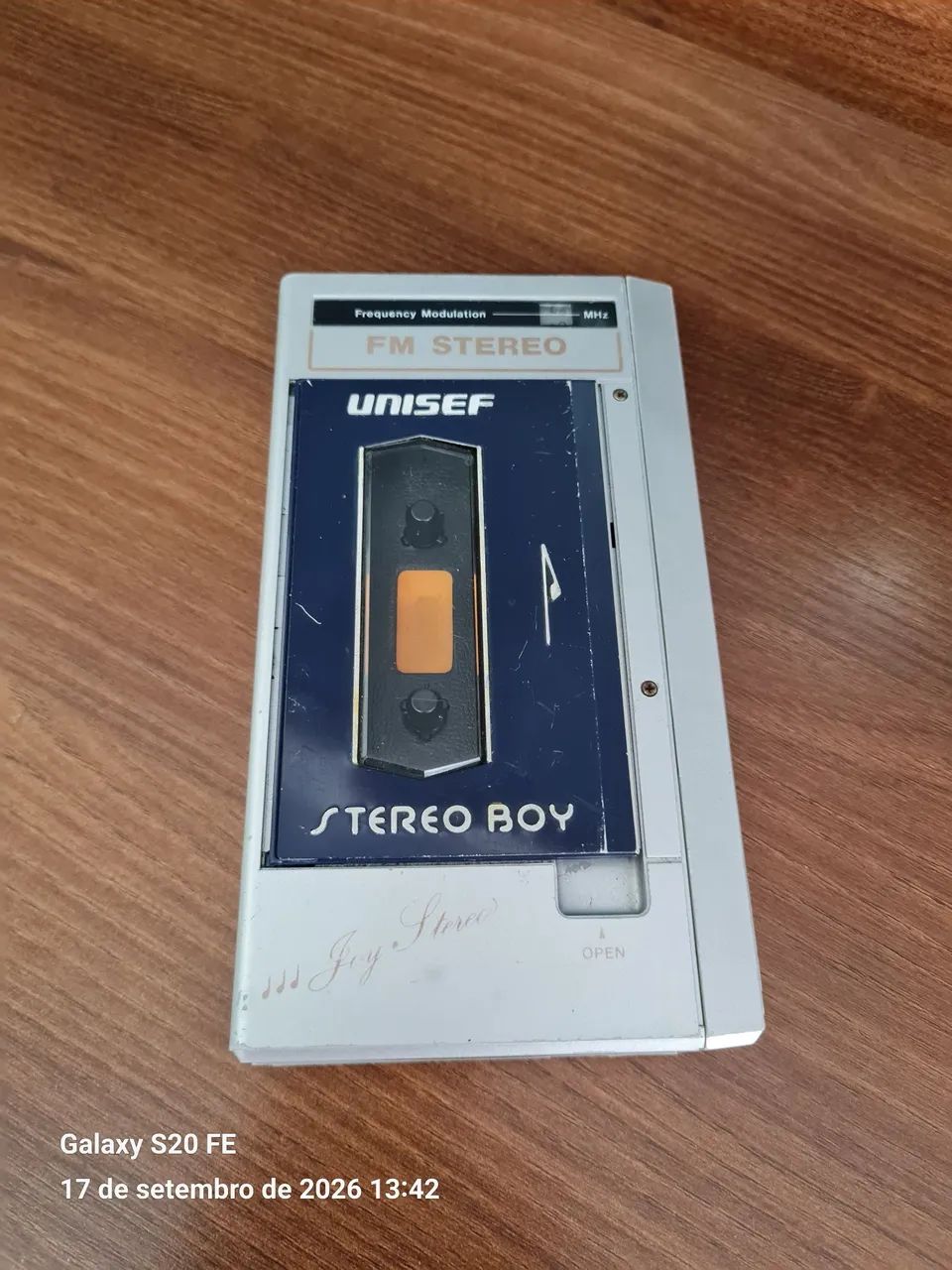 Walkman UNICEF Funcionando .