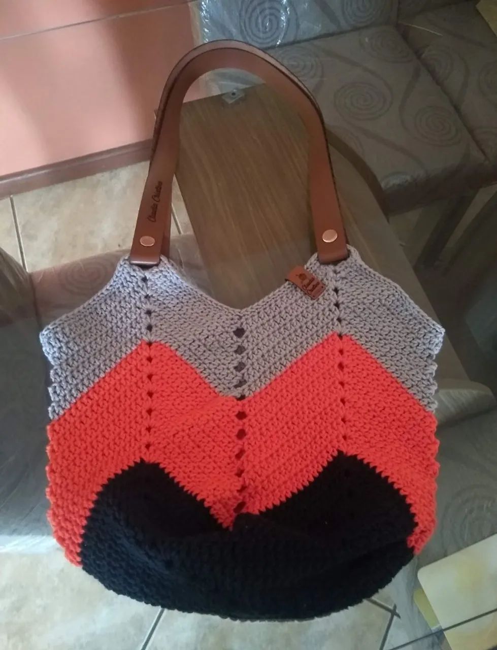 Bolsas Crochê ? Artesanal  - Foto 4