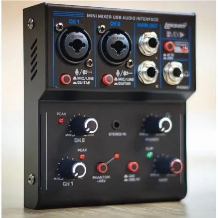 Mesa de som Mixer Lexsen Go mix 2 