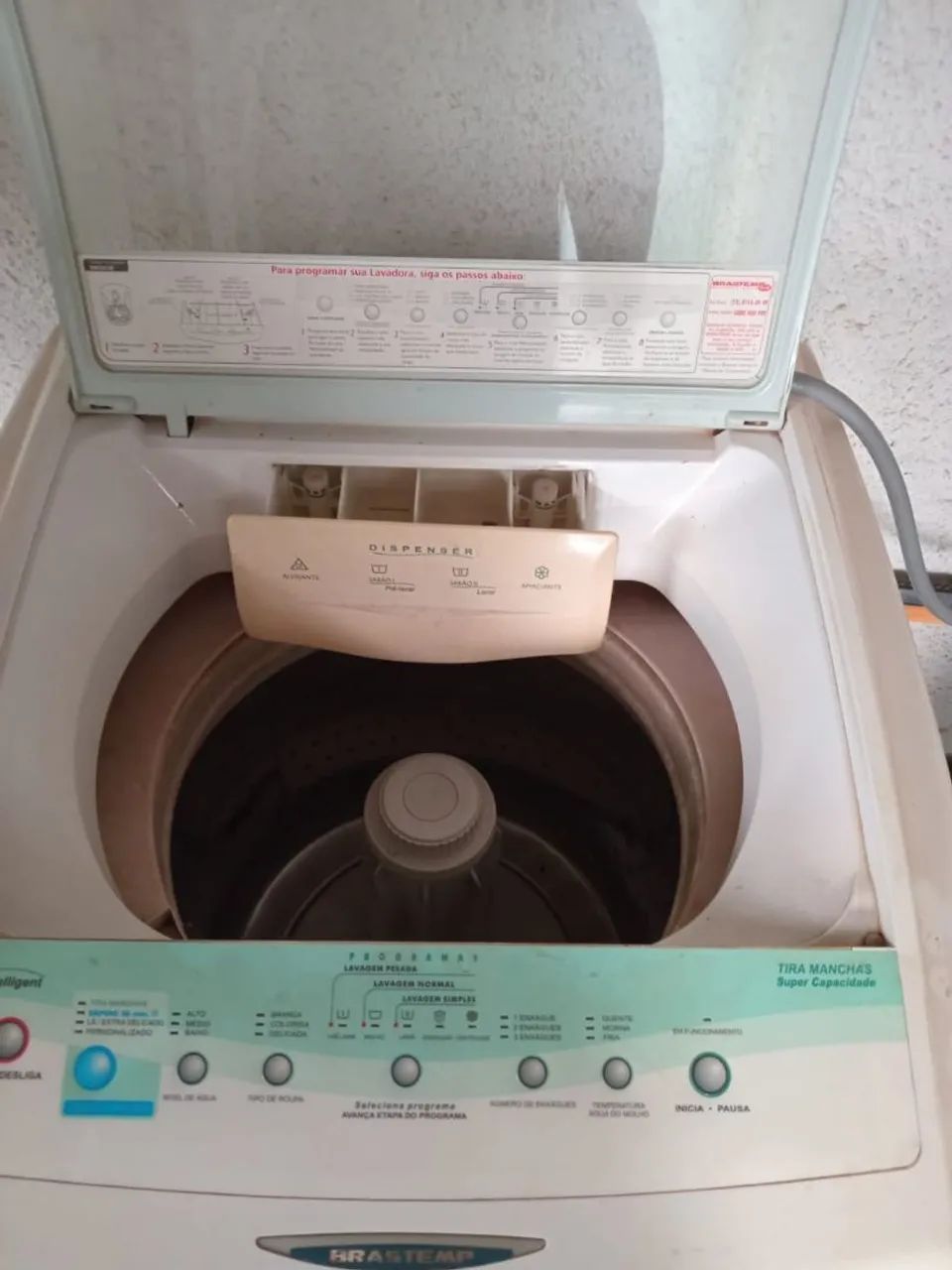 Vendo máquina de lavar roupa Brastemp 