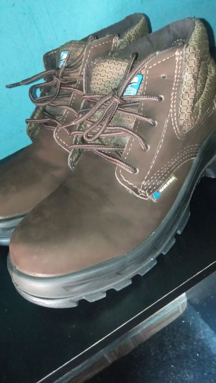 Bota Nobuck Marrom Marluvas - Foto 5