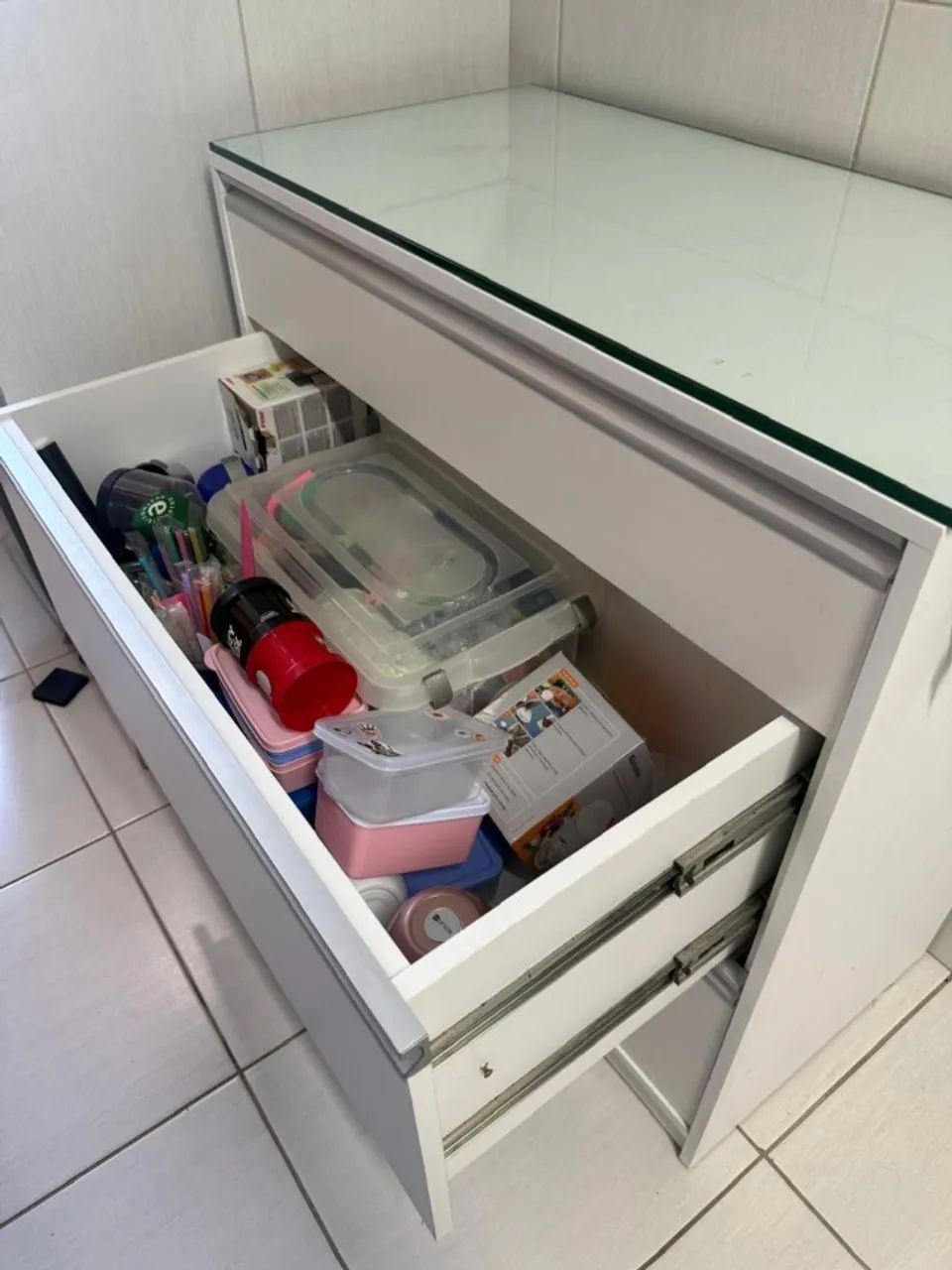 Balcão/Gabinete de cozinha com 3 gavetas - Foto 5
