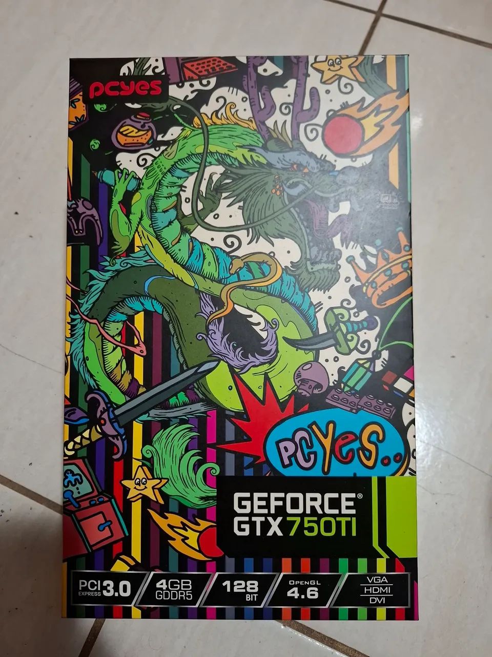 Placa de video GTX 750 Ti