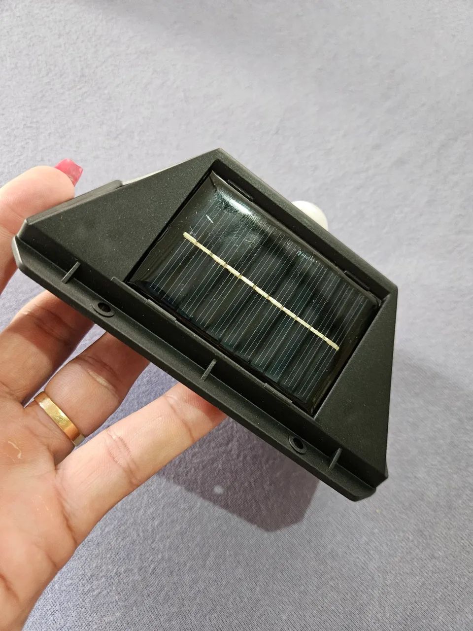 Luminaria Solar De Parede 100 Led Sensor De Movimento - Foto 2