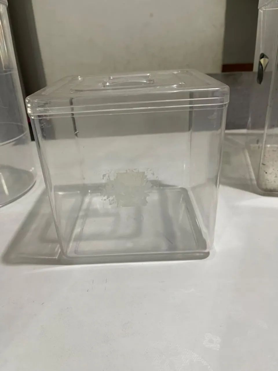 Potes de acrílico para sementes e grãos 5 e 12 l - Foto 5