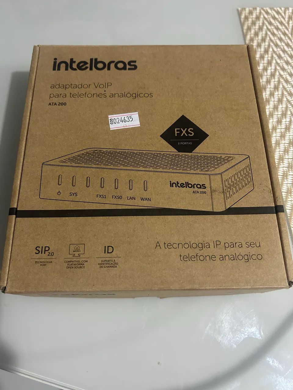 Adaptar Voip para telefones analógicos.