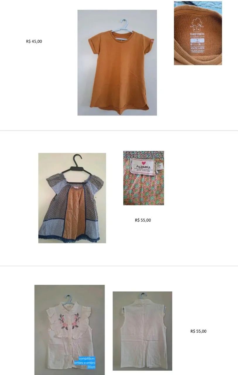 Roupas infantis  - Foto 2