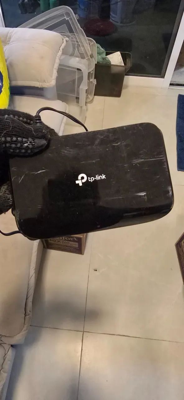 Switch TP-Link TL-SG1005D 5 Portas Gigabit - Funcionando
