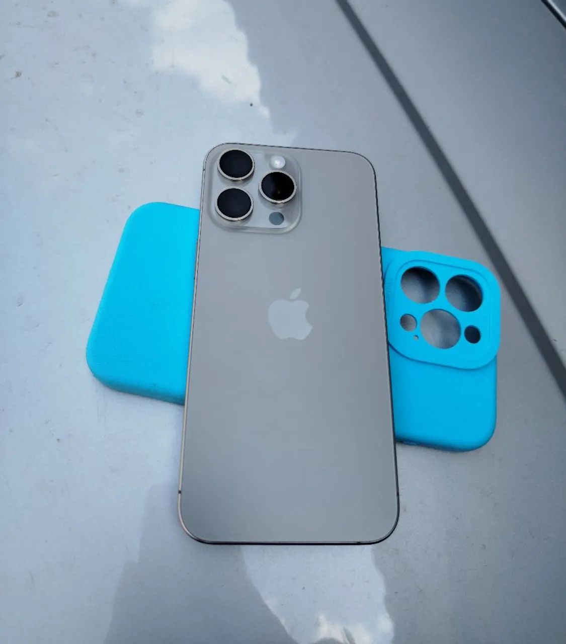 iPhone 15 pro Max 256 gb natural Titanium zero 