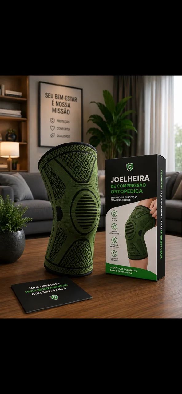 Joelheira Ortopédica de compressão 