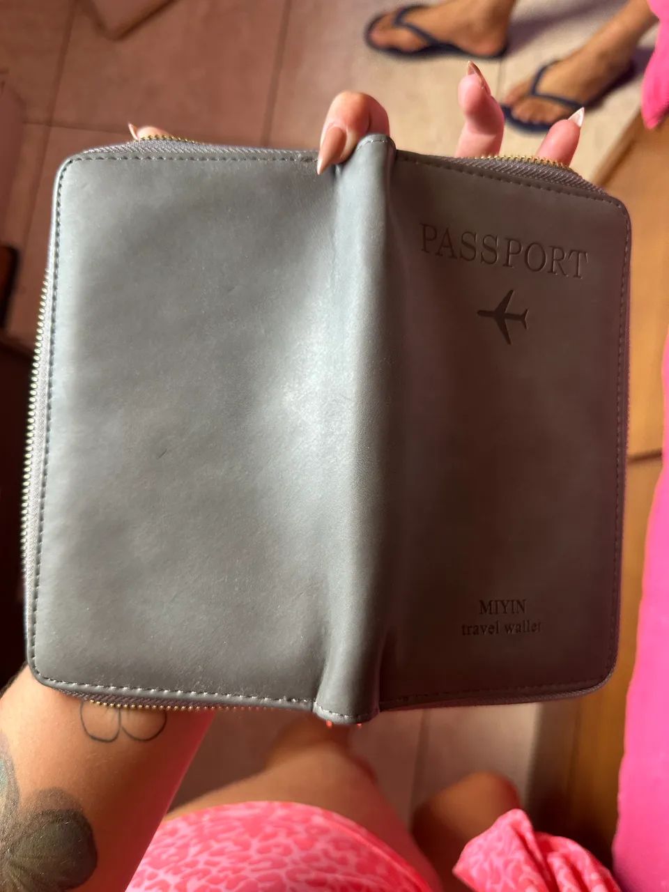 Porta passaporte 