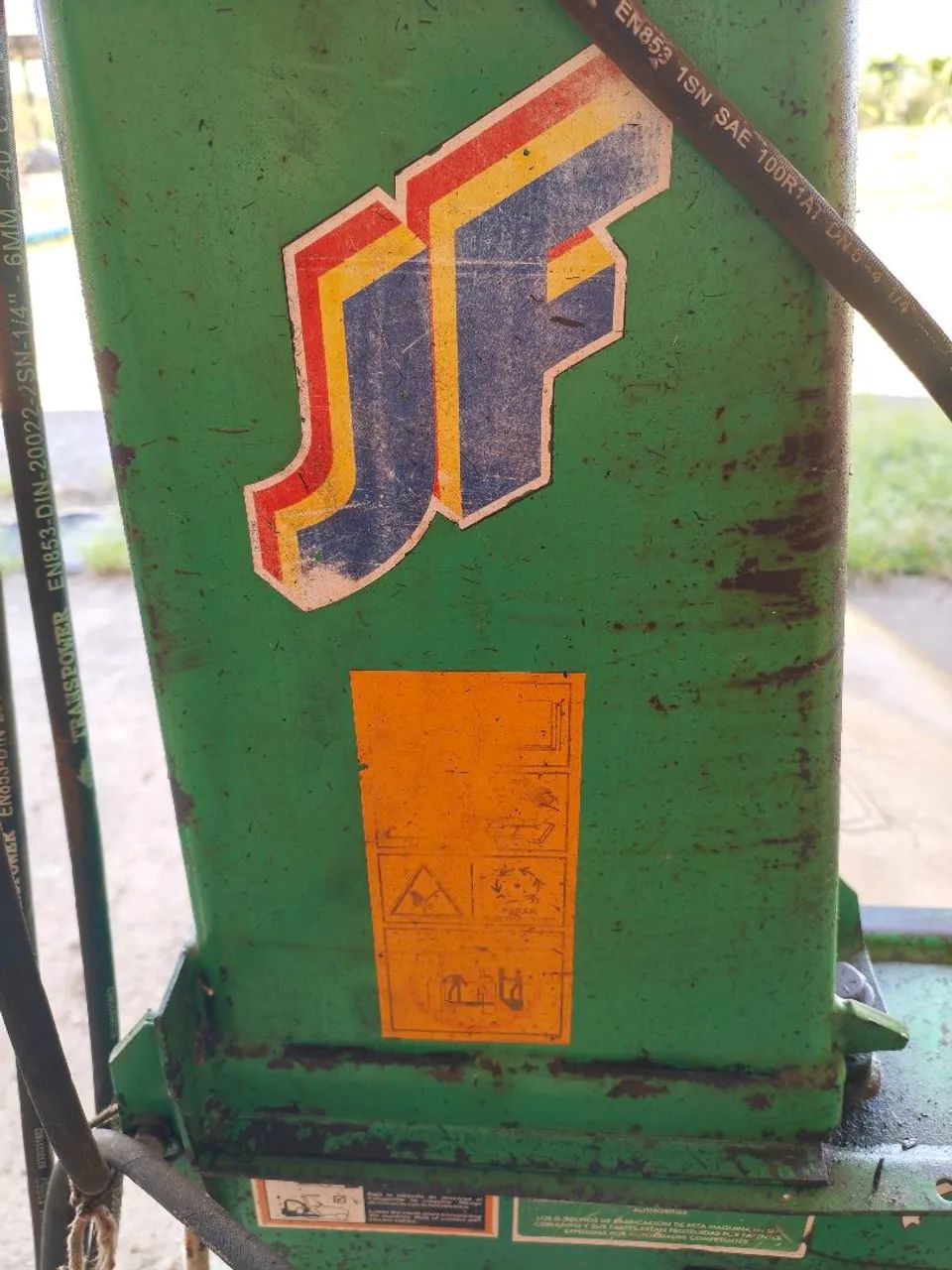 Vendo máquina colhedora de forragens JF C120 ano 2018 - Foto 3