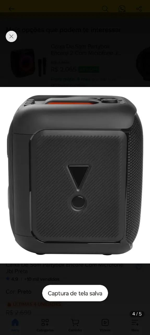 Caixa de Som JBL - Foto 3