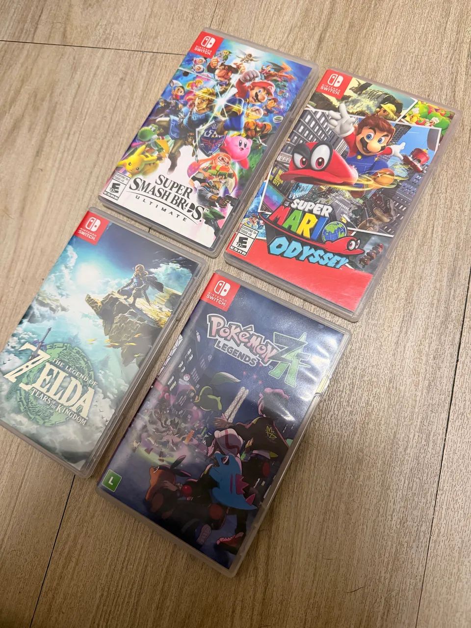 Combo Jogos Nintendo Switch 