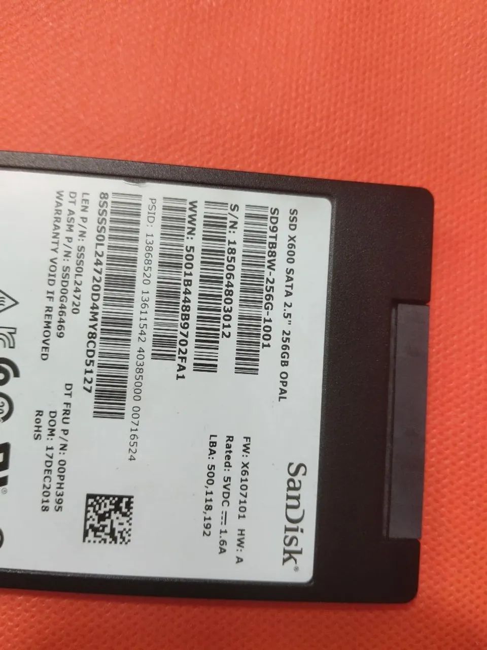 SSD SanDisk X600 de 256GB (formato SATA de 2,5 polegadas) - Foto 4
