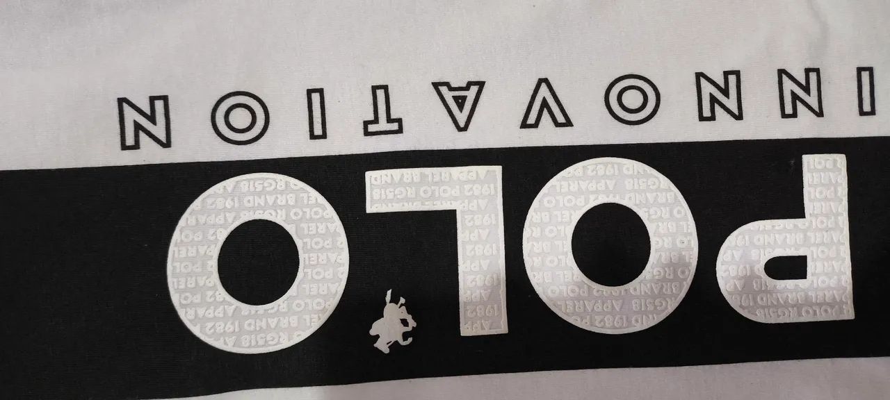 Camiseta branca marca Polo - Foto 4