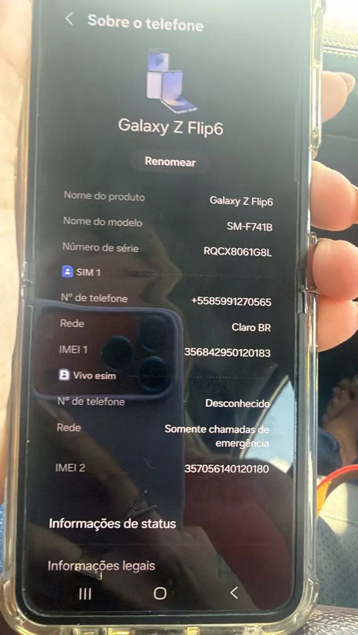 Z flip 6 512 gb - Foto 3