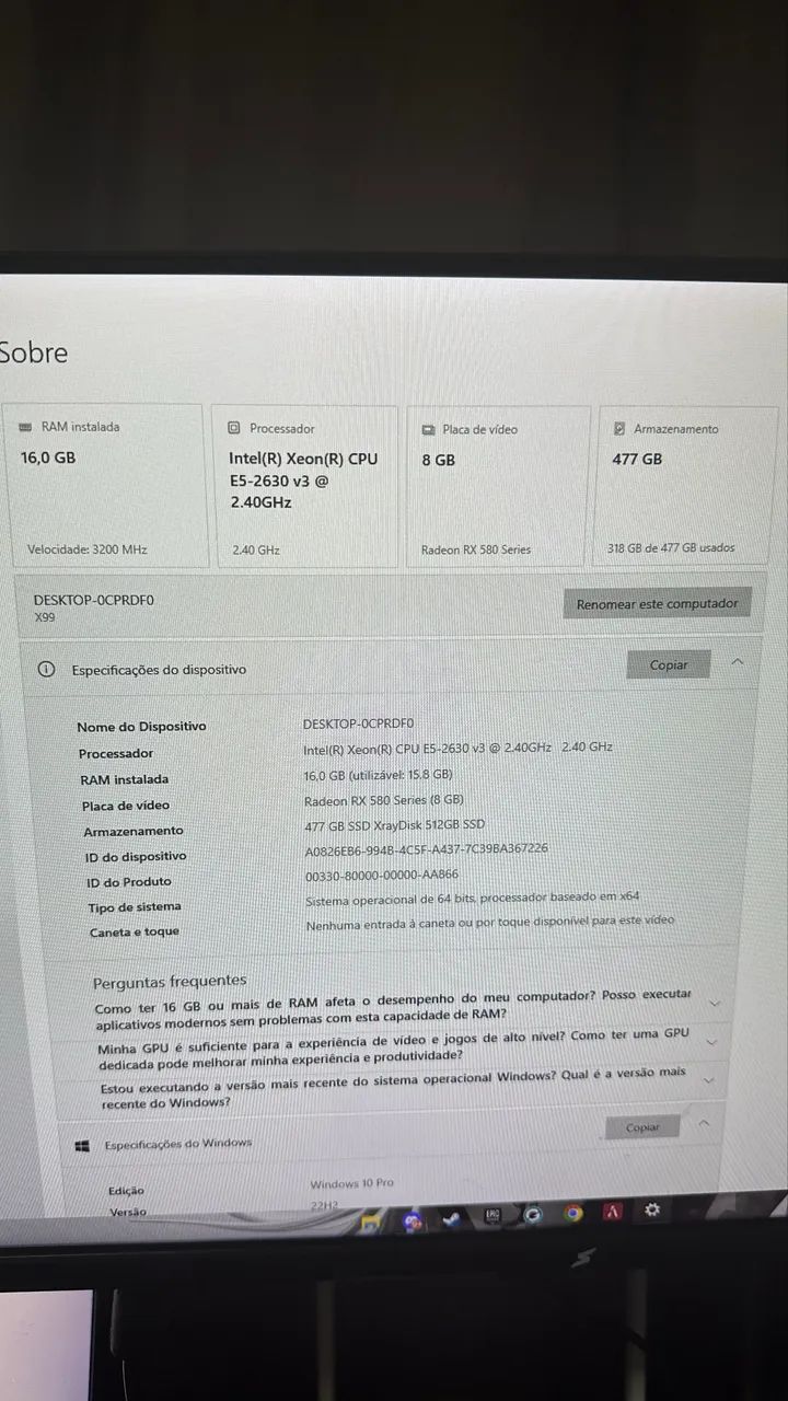 PC GAMER VENDO OU TROCO