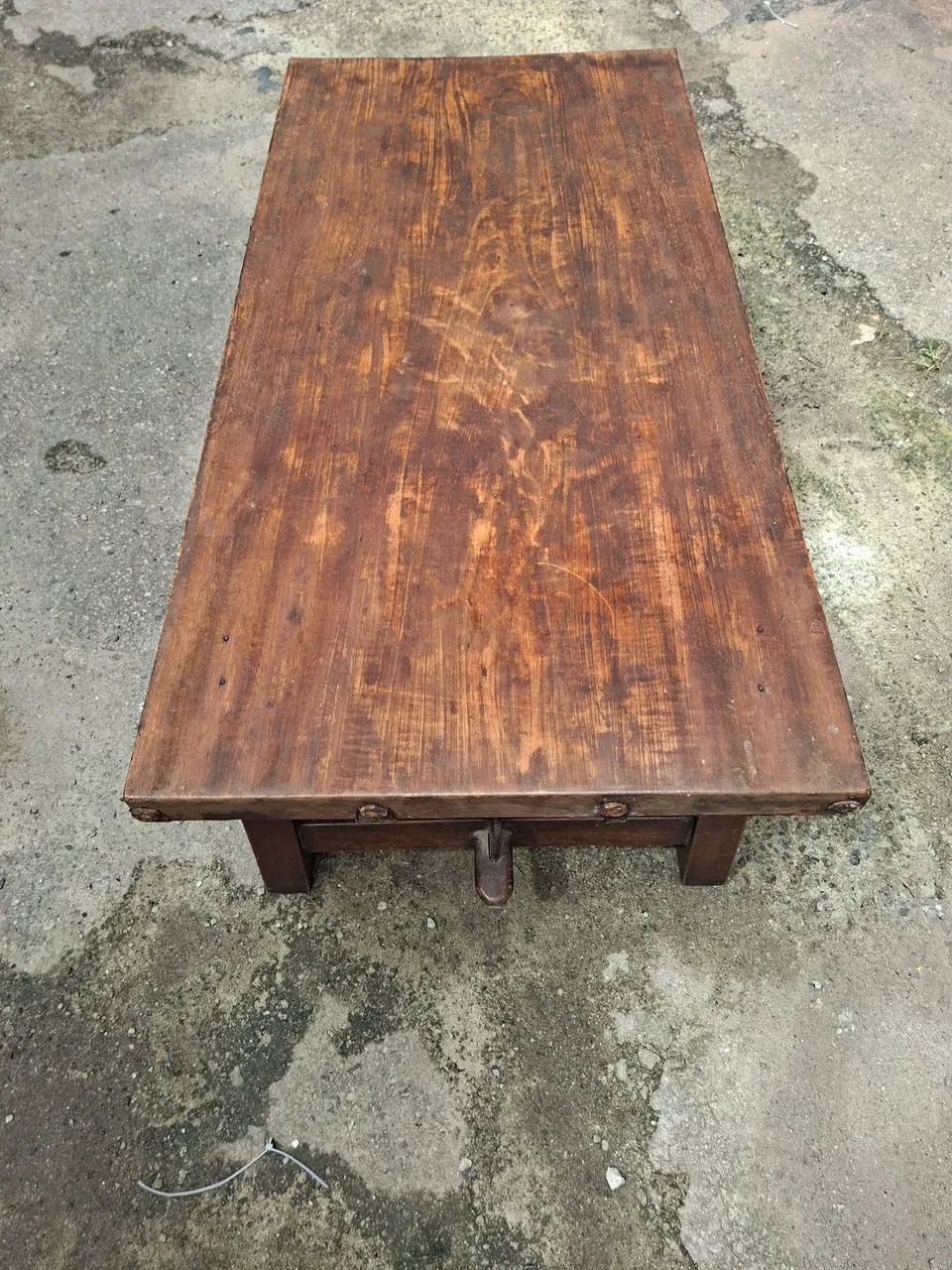 Mesa de centro antiguidade Madeira