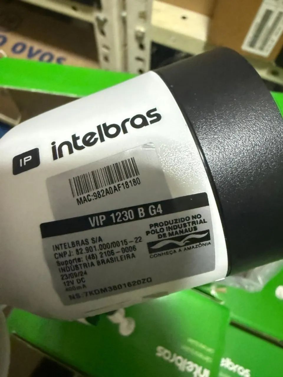 CAMERA IP INTELBRAS VIP 1230B G4 Nova na Caixa - Foto 2
