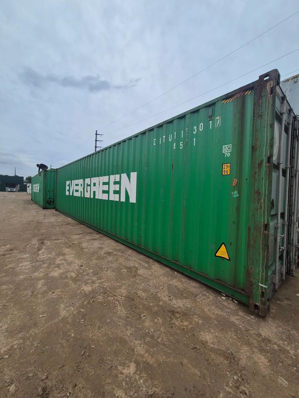 Container Dry 40 pés 12 metros  - Foto 3