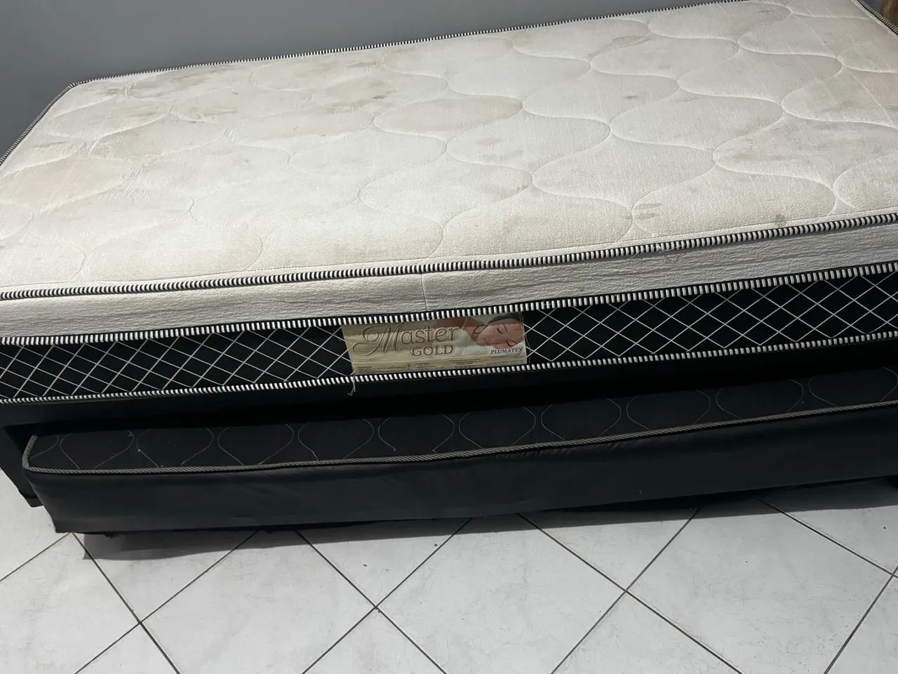 CAMA DE SOLTEIRO BASE DUPLA  - Foto 4