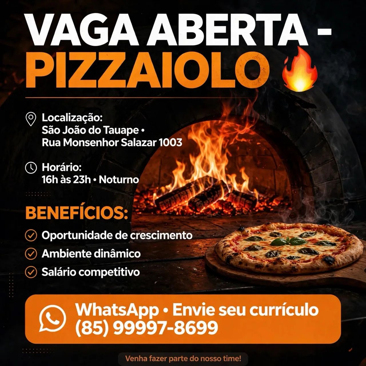 Vaga de emprego 