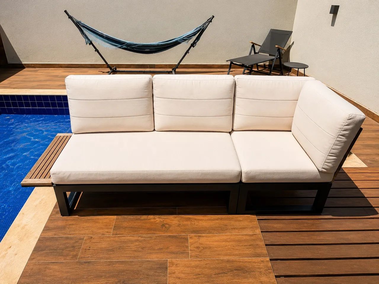 Conjunto de Sofá para Área Externa com Mesa para Piscina/Varanda - Foto 4