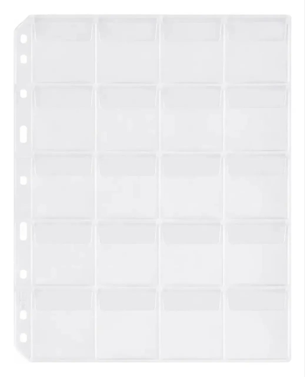 5 Folhas de PVC com 20 bolsos - Foto 2