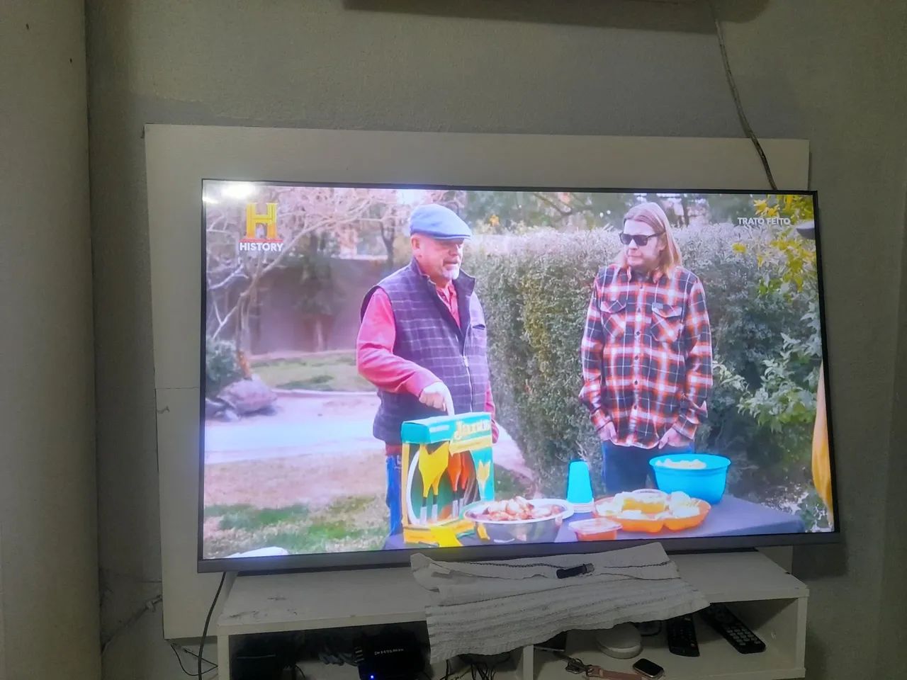 SMART TV TLC 55 Polegadas nova em perfeito estado conservação  - Foto 2