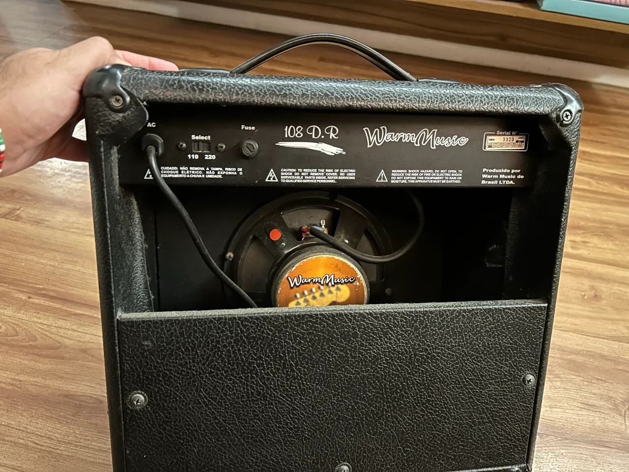 Amplificador Warm Music 108 D.R - Instrumentos musicais - Castelo