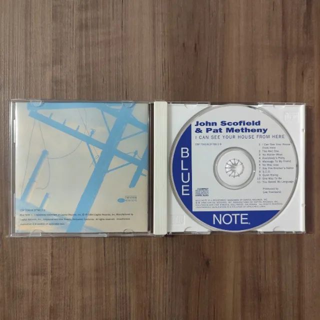 CD John Scofield & Pat Metheny - I Can See Your House From Here *importado EUA - Foto 3