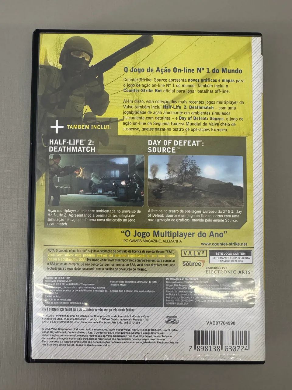 COUNTER STRIKE SOURCE RARO  - Foto 2