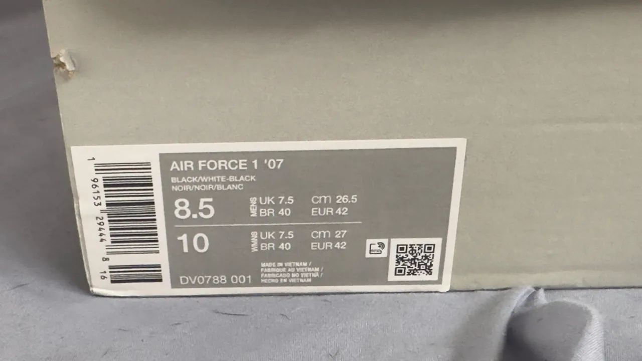 NIKE AIR FORCE BRANCO - Foto 3