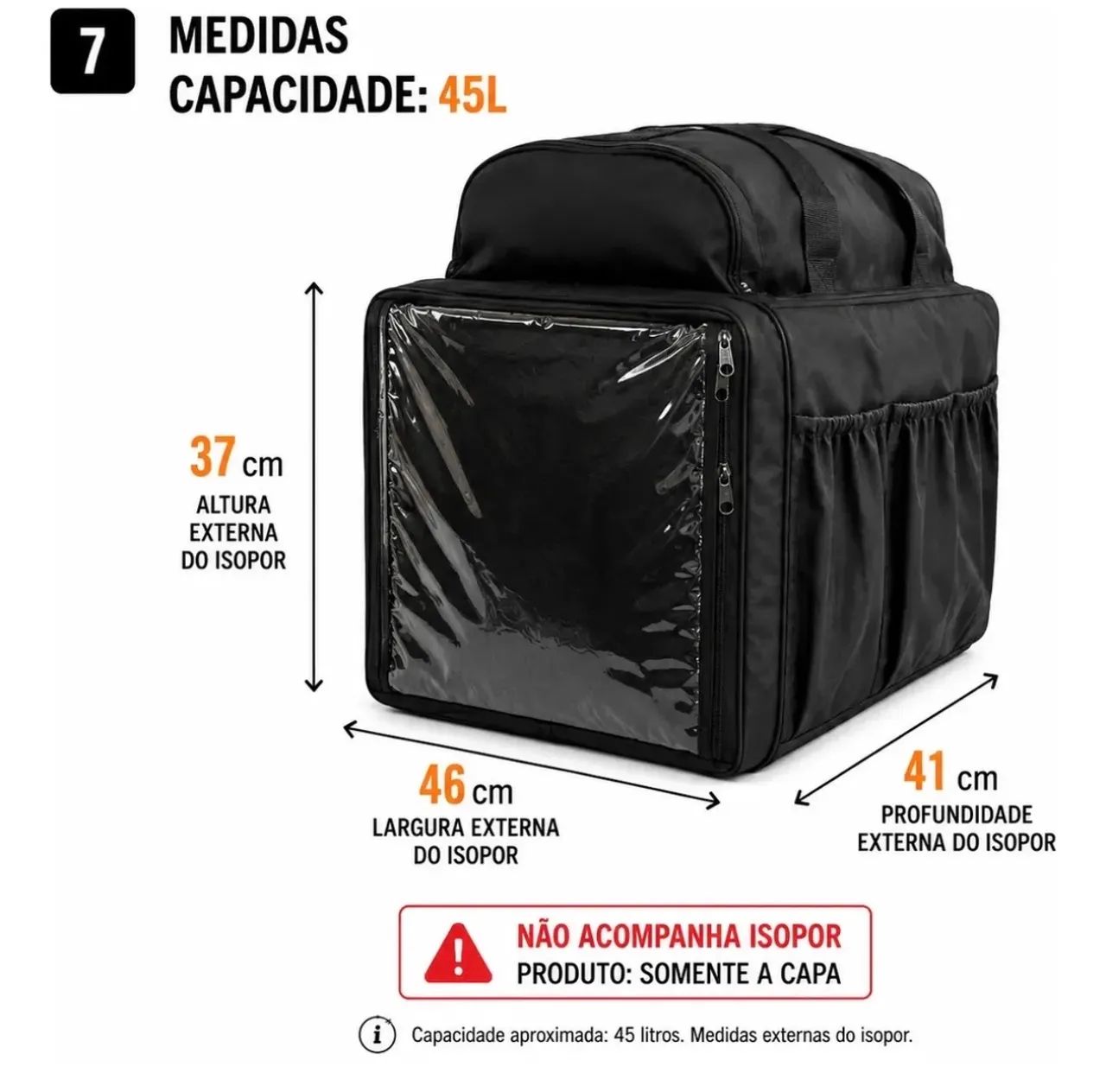 BAG DE ENTREGA NOVA - NUNCA USADA