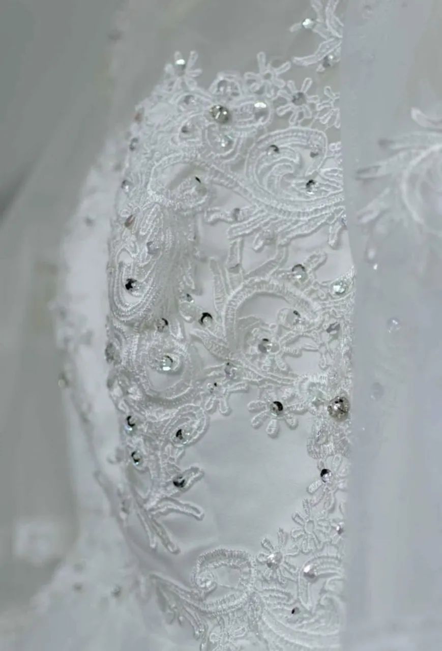 Kit noiva (vestido, véu, anagua e plaquinhas) - Foto 4