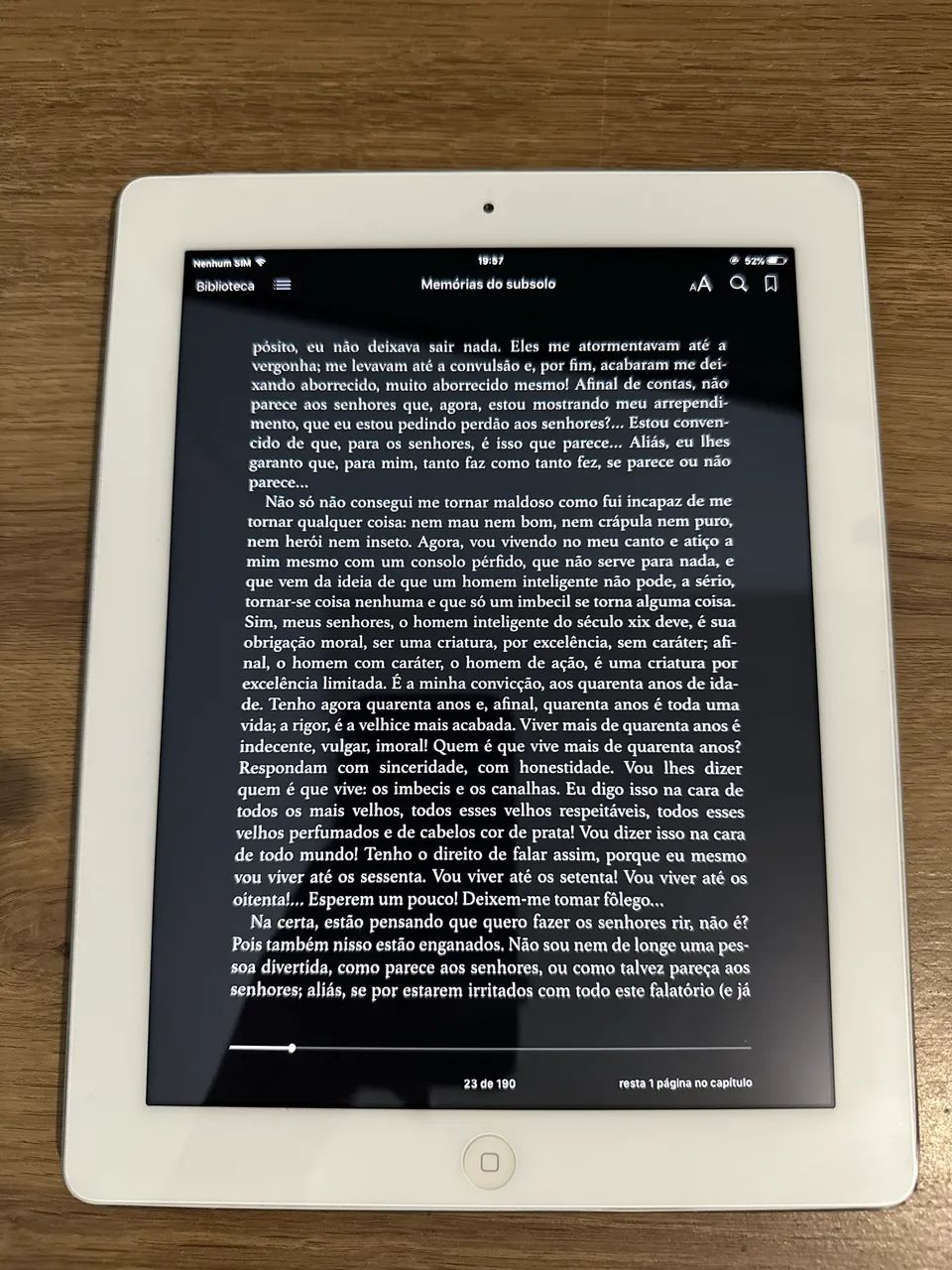 iPad 2ª Geração 32GB Wi-Fi Apple Usado